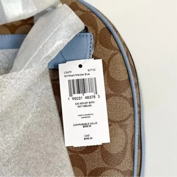 25 | 🍁🍁Coach Kenley Backpack in Signature Canvas - Picture 5 of 5